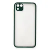 Huawei Y5p Kılıf Montreal Silikon Kapak - Yeşil