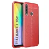 Huawei Y6p Kılıf Auto Focus Kapak - Kırmızı
