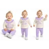 6/24 Ay Taytlı Fitilli Penye Bebek Takımı