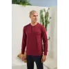 ieg™  9220 Erkek Midi Yaka Uzun Kol Pijama Takım