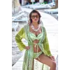 ieg™ Argento 2106-3025 Kadın Önü Açık Uzun Kaftan