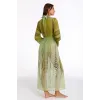 ieg™ Argento 2106-3025 Kadın Önü Açık Uzun Kaftan