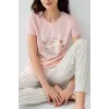 ieg™ Arnetta 3571-S Kısa Kol Pijama Takımı