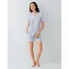 ieg™ Arnetta 3601-S Kadın Gömlek Pijama Şort Takım