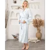ieg™ Bone 5930 Lycra Nevrürlü Şal Yaka Sabahlık
