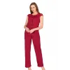 ieg™ Bordo Penye Pijama Takımı - 1632