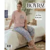 ieg™ Boyraz BPS-01808  Kadın Battal Kısa Kol Kapri Takım