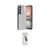 ieg™ C75 4G Kılıf Vadi Minimal - Şeffaf Pasifik Cam Ekran Koruyucu