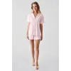 ieg™ Freshness 324 Kadın 4Lü Sabahlıklı Şorlu Pijama Takımı