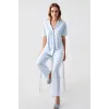 ieg™ Freshness 324 Kadın 4Lü Sabahlıklı Şorlu Pijama Takımı