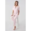 ieg™ Freshness 324 Kadın 4Lü Sabahlıklı Şorlu Pijama Takımı