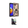 ieg™ Galaxy A01 Core Kılıf Ahenk Klasik Koleksiyonu - Şeffaf Temperli Cam Ekran Koruyucu