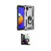 ieg™ Galaxy A01 Core Kılıf Ahenk Klasik Koleksiyonu - Şeffaf Temperli Cam Ekran Koruyucu