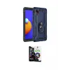 ieg™ Galaxy A01 Core Kılıf Ahenk Klasik Koleksiyonu - Şeffaf Temperli Cam Ekran Koruyucu