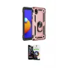 ieg™ Galaxy A01 Core Kılıf Ahenk Klasik Koleksiyonu - Şeffaf Temperli Cam Ekran Koruyucu
