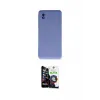 ieg™ Galaxy A01 Core Kılıf Ahenk Serisi - Şeffaf Temperli Cam Ekran Koruyucu