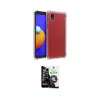 ieg™ Galaxy A01 Core Kılıf İz Form Prime - Şeffaf Temperli Cam Ekran Koruyucu