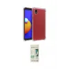 ieg™ Galaxy A01 Core Kılıf İz Form Prime - Siyah 20D Premium Cam Ekran Koruyucu