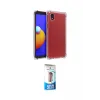 ieg™ Galaxy A01 Core Kılıf İz Form Prime - Siyah 5D Eko Cam Ekran Koruyucu