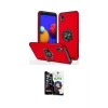 ieg™ Galaxy A01 Core Kılıf Odak Form Prime - Şeffaf Temperli Cam Ekran Koruyucu