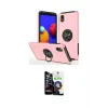 ieg™ Galaxy A01 Core Kılıf Odak Form Prime - Şeffaf Temperli Cam Ekran Koruyucu