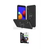 ieg™ Galaxy A01 Core Kılıf Odak Form Prime - Şeffaf Temperli Cam Ekran Koruyucu