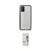 ieg™ Galaxy A02S Kılıf Nova Asil Özel Seri - Siyah 20D Premium Cam Ekran Koruyucu