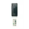 ieg™ Galaxy A02S Kılıf Nova Asil Özel Seri - Siyah 20D Premium Cam Ekran Koruyucu