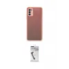 ieg™ Galaxy A03S Kılıf Ahenk Çizgi Serisi - Şeffaf Uv Polymer Nano Ekran Koruyucu