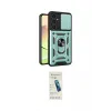 ieg™ Galaxy A05 Kılıf Ahenk Klasik - Şeffaf Pasifik Cam Ekran Koruyucu