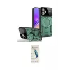 ieg™ Galaxy A05 Kılıf Kıvılcım Modern Serisi - Şeffaf Pasifik Cam Ekran Koruyucu