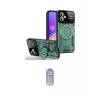 ieg™ Galaxy A05 Kılıf Kıvılcım Modern Serisi - Siyah Joko Magic 5D Cam
