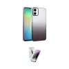 ieg™ Galaxy A06 Kılıf Kıvılcım Minimal Özel Seri - Şeffaf Pasifik Cam Ekran Koruyucu