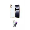 ieg™ Galaxy A06 Kılıf Yankı Serisi - Şeffaf Pasifik Cam Ekran Koruyucu
