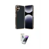 ieg™ Galaxy A06 Kılıf Yankı Serisi - Şeffaf Pasifik Cam Ekran Koruyucu