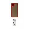 ieg™ Galaxy A12 Kılıf Ahenk Çizgi Serisi - Şeffaf Uv Polymer Nano Ekran Koruyucu