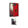 ieg™ Galaxy A22 Kılıf Ahenk Klasik Koleksiyonu - Şeffaf Temperli Cam Ekran Koruyucu