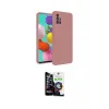 ieg™ Galaxy A31 Kılıf Ahenk Serisi - Şeffaf Temperli Cam Ekran Koruyucu