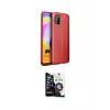 ieg™ Galaxy A31 Kılıf Doruk Klasik Özel Seri - Şeffaf Temperli Cam Ekran Koruyucu