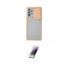 ieg™ Galaxy A32 Kılıf Vadi Çizgi - Şeffaf Pasifik Cam Ekran Koruyucu