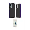 ieg™ Galaxy A35 5G Kılıf Eksen Işık - Şeffaf Pasifik Cam Ekran Koruyucu
