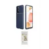 ieg™ Galaxy A52 Kılıf Eksen Form Prime - Siyah Mat Seramik Nano Ekran Koruyucu