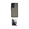 ieg™ Galaxy A53 5G Kılıf Ahenk Çizgi Serisi - Şeffaf Temperli Cam Ekran Koruyucu