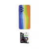ieg™ Galaxy A53 5G Kılıf Yadigar Çizgi - Şeffaf Temperli Cam Ekran Koruyucu
