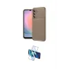 ieg™ Galaxy A56 Kılıf Eksen Form Prime - Siyah 3D Antistatik Cam Ekran Koruyucu
