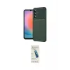 ieg™ Galaxy A57 5G Kılıf Eksen Form Prime - Şeffaf Pasifik Cam Ekran Koruyucu