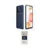 ieg™ Galaxy A72 Kılıf Eksen Form Prime - Siyah 5D Hayalet Cam Ekran Koruyucu