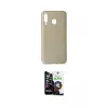 ieg™ Galaxy M30 Kılıf Kozmos Yansıma Özel Seri - Şeffaf Temperli Cam Ekran Koruyucu