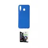 ieg™ Galaxy M30 Kılıf Kozmos Yansıma Özel Seri - Şeffaf Temperli Cam Ekran Koruyucu