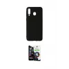 ieg™ Galaxy M30 Kılıf Kozmos Yansıma Özel Seri - Şeffaf Temperli Cam Ekran Koruyucu